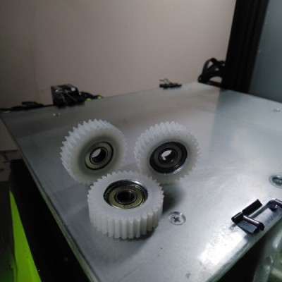 Шестеренки на подшипник электровелосипеда SMD CITY №1
