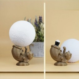 Светильник "Играющий кот" №174