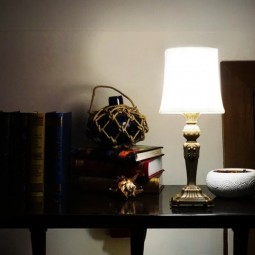 Настояльная лампа "Сосновая шишка"№175