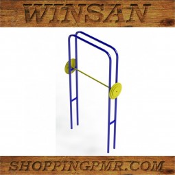 Уличный тренажер "Рамка для жима вверх" Уличный тренажер "Рамка для жима вверх"